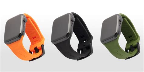 UAG launches silicone Apple Watch bands with traditional buckle ...