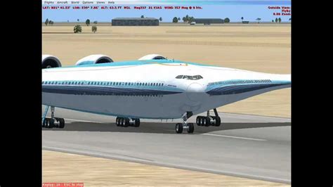 FSX the new Boeing 797 Landing - YouTube