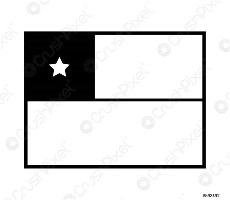 Chile flag - stock vector 593892 | Crushpixel