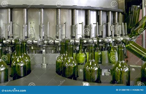 Wine bottling plant stock photo. Image of bottler, company - 31388190