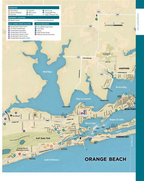 Florida Gulf Coast Beaches Map | M88M88 - Gulf Shores Florida Map - Printable Maps