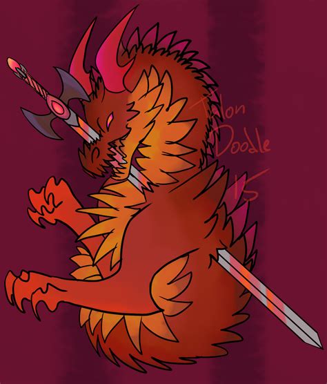 Red Dragon Dead Dragon by TalonDoodle on DeviantArt