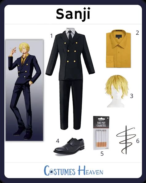 Last-Minute Sanji Costume Idea For Cosplay & Halloween 2024