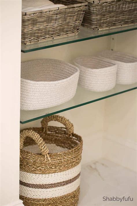 Bathroom Storage Baskets And Organization - shabbyfufu.com