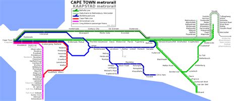 Metrorail Cape Town Map