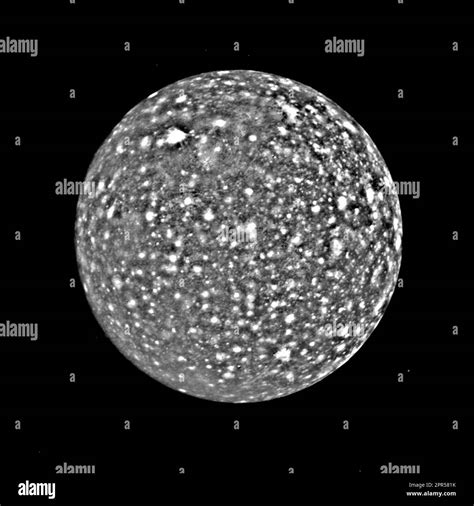 Voyager 1 took this picture of Callisto during Voyager's approach to ...