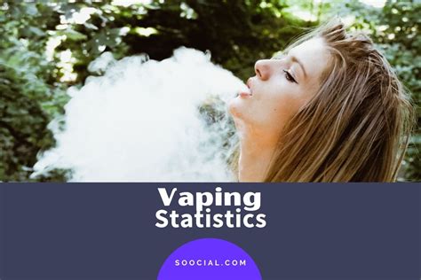 25 Shocking Vaping Statistics That Will Change Your Life (2022) - Soocial