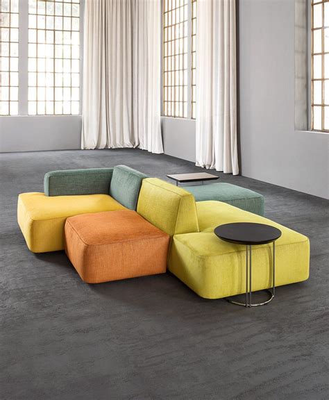 Modular Angular Bifacial Group Medium Sofa by Il Loft in Modular Sofas ...