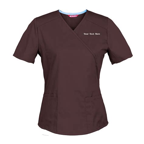 Personalized Embroidered Women’s Scrub Top – Tailor's Uniform