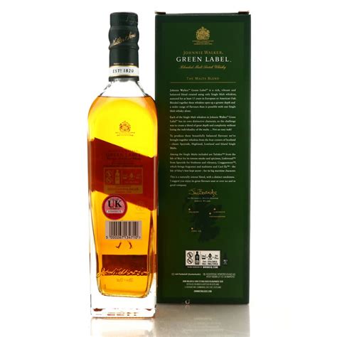 Johnnie Walker Green Label 15 Year Old | Whisky Auctioneer