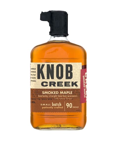 Knob Creek Smoked Maple Bourbon Whiskey | Buy Online or Send as a Gift ...