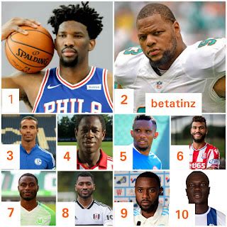 Top 10 Highest Paid Cameroonian Athletes in 2018! - Beta Tinz