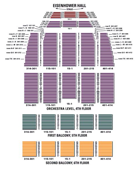 Eisenhower Hall Theatre at West Point | SEATING