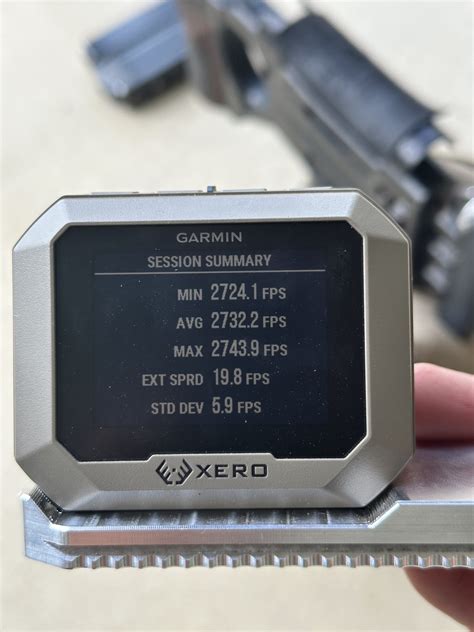 Garmin Xero C1 Pro chronograph | Sniper's Hide Forum