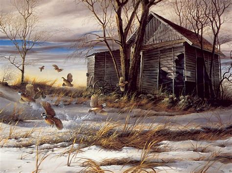 Terry Redlin 016 - Afternoon Glow Wildlife Paintings, Wildlife Art, Art Paintings, Wildlife ...