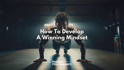 Developing A Winning Mindset for Success in 2024