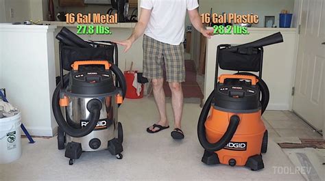 RIDGID 16 gallon Stainless Steel Shop Vac Review | ToolRev