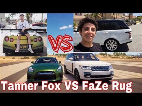 TANNER FOX VS FaZe Rug OFFICIAL RACE - YouTube