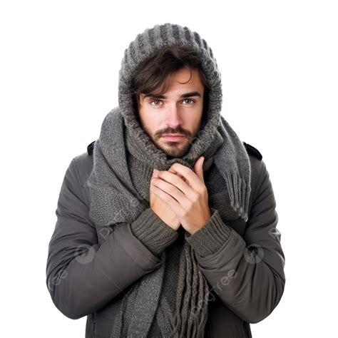 Man Freezing Wearing Winter Clothes, Cold, Man, Frozen PNG Transparent Image and Clipart for ...