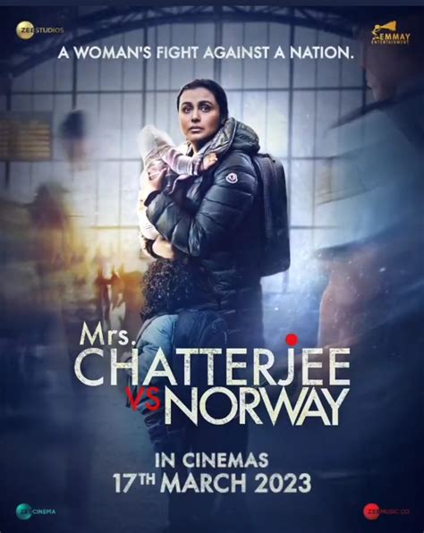 Rani Mukherjee’s ‘Mrs. Chatterjee Vs Norway’ motion poster, : r/BollyBlindsNGossip