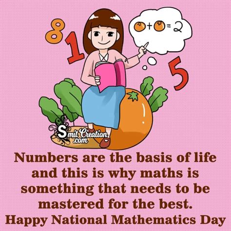 Happy National Mathematics Day Messages - SmitCreation.com