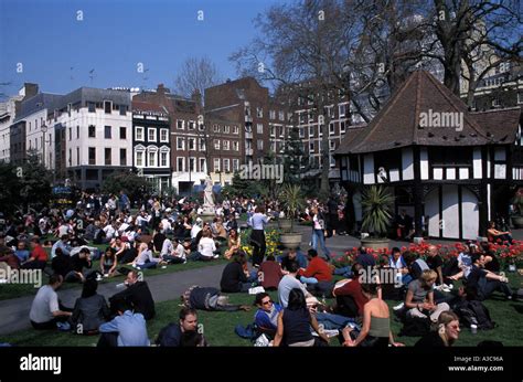 Soho Square London England UK Stock Photo - Alamy