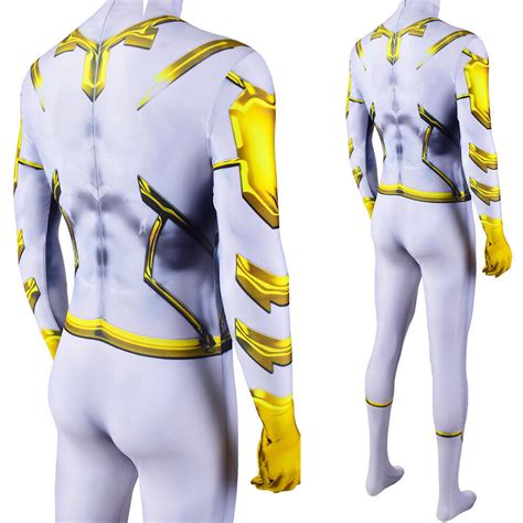 Godspeed Jumpsuit The Flash Bodysuit Cosplay Costume For Adult & Kids Halloween | eBay