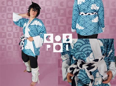 Cosplay Costume Kimono Boy Anime Character / Blue Kimono - Etsy