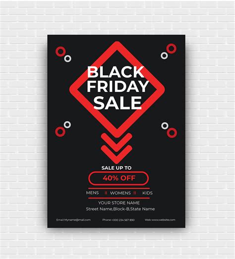 Black Friday Sale Flyer Design-1 :: Behance