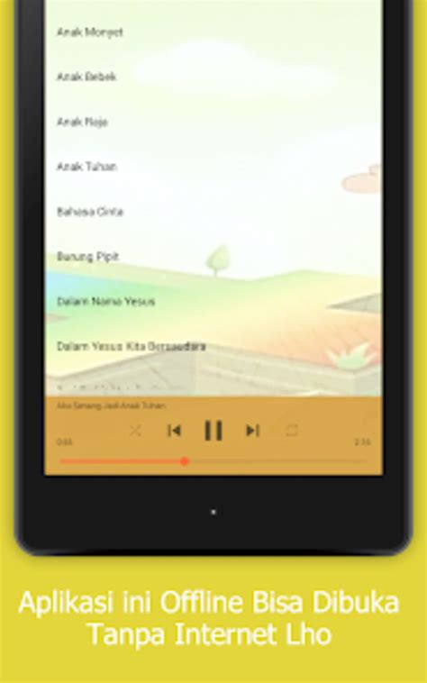 Lagu Sekolah Minggu Anak Terle para Android - Descargar