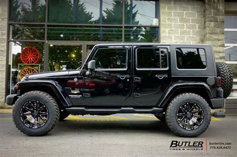 Black Wheels for Jeep Wrangler