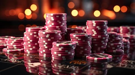 Premium AI Image | casino chips background HD 8K wallpaper Stock ...