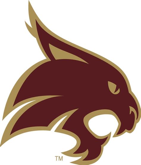 Texas State Bobcats Alternate Logo (2008-Pres) - | Texas state bobcats, Texas state university ...