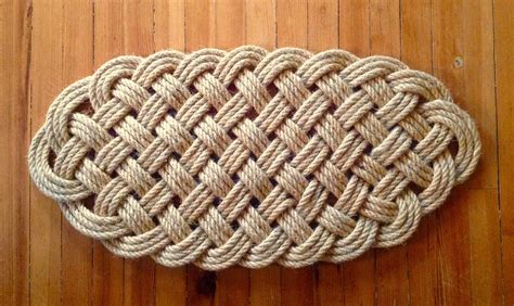 Handmade Decorative Sisal Rope Doormat Outdoor Mat Sailing | Etsy