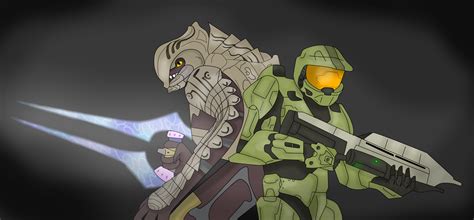 Master Chief and the Arbiter by xTarynStormCaster on DeviantArt