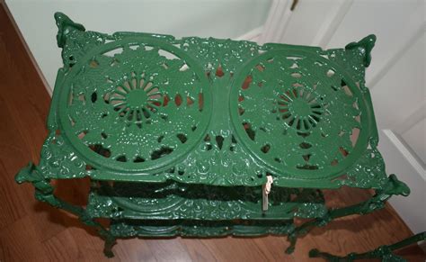 2 Cast Iron Side Tables - Landsborough Auctions