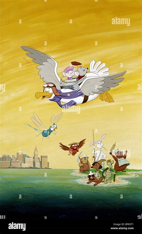 SCENE WITH MISS BIANCA BERNARD & ORVILLE THE ALBATROSS THE RESCUERS Stock Photo, Royalty Free ...