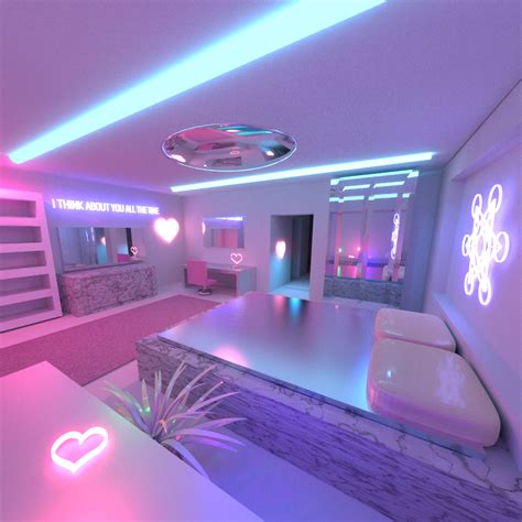 always | Neon bedroom, Dream rooms, Neon room