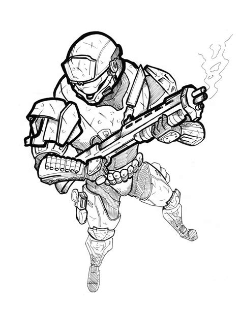 Halo Reach My Noble 6 by Tolodibuixo on DeviantArt