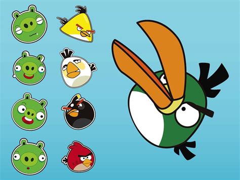 Angry Birds Vectors Vector Art & Graphics | freevector.com