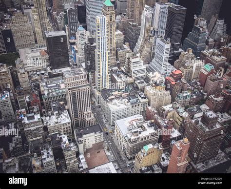 Rooftops view of Manhattan, New York, USA Stock Photo - Alamy