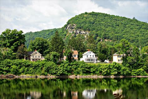 Matamoras, Pennsylvania Homes Along the Delaware River Photograph by Marilyn DeBlock - Fine Art ...