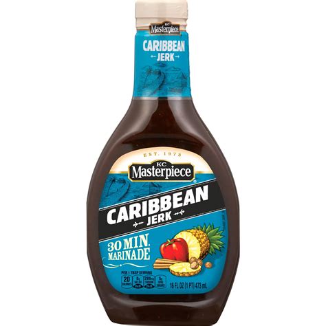 KC Masterpiece Spiced Caribbean Jerk Marinade - Shop Marinades at H-E-B