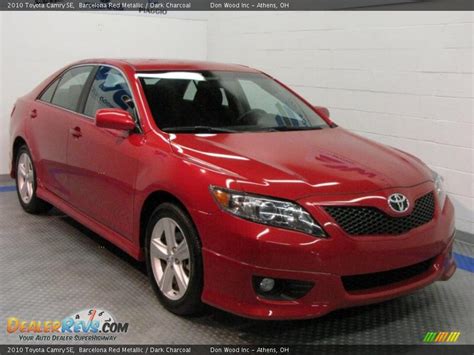 Red toyota camry 2010