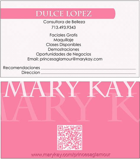 Mary Kay Business Card on Behance