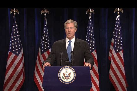 Will Ferrell returned to SNL as George W. Bush