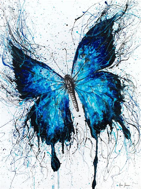 Night Sky Butterfly (With images) | Butterfly art painting, Butterfly ...