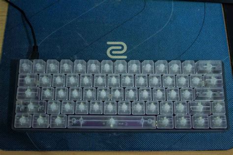 My clear 60% keyboard ! | Drop