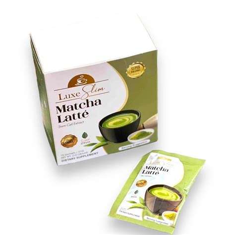 Luxe Slim - MATCHA LATTE 10 x 21G – My Care Kits