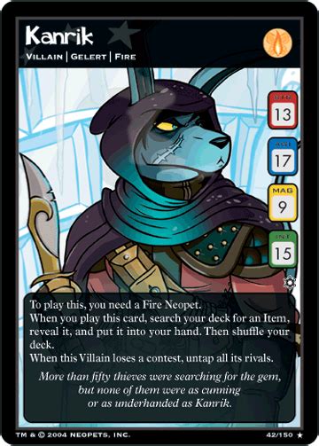 Neopets TCG - Card of the Day